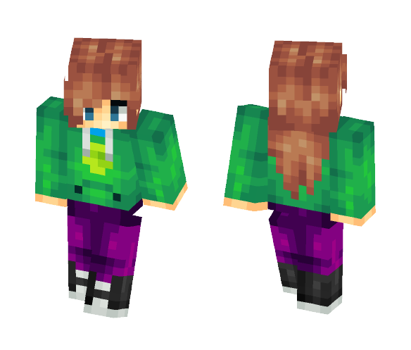 Emerald (Gift for Friend) - Female Minecraft Skins - image 1