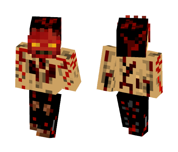 Fire Cultist - Male Minecraft Skins - image 1