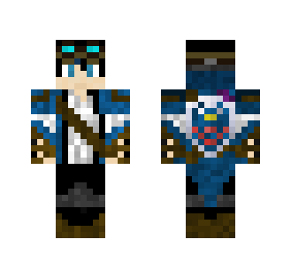 Steampunk (Blue) - Male Minecraft Skins - image 2
