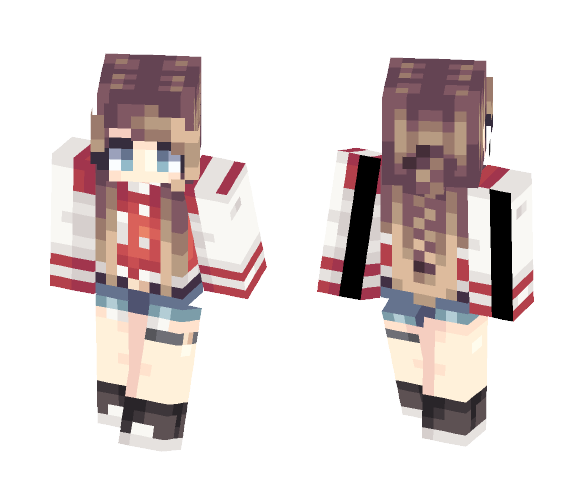 Varsity Sophia - Female Minecraft Skins - image 1