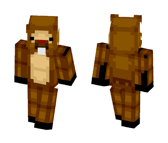 A Bidoof - Male Minecraft Skins - image 1