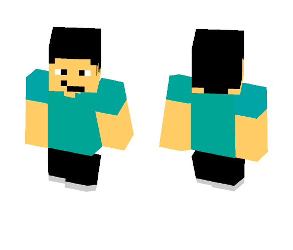 a guy moonwalking - Male Minecraft Skins - image 1