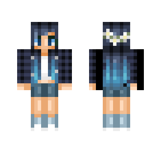 I love blue - Female Minecraft Skins - image 2