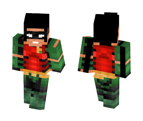 Tim Drake Rebirth - Skin Request - Male Minecraft Skins - image 1