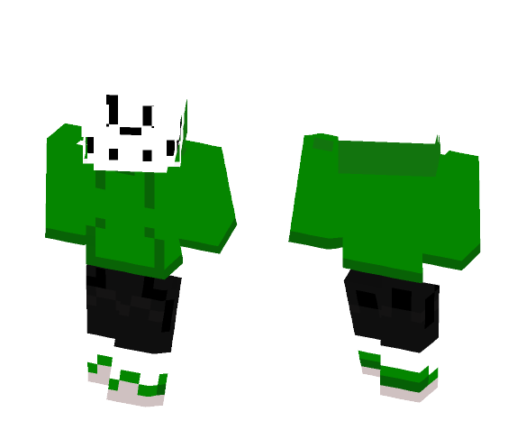 underswap papyrus (green) - Male Minecraft Skins - image 1