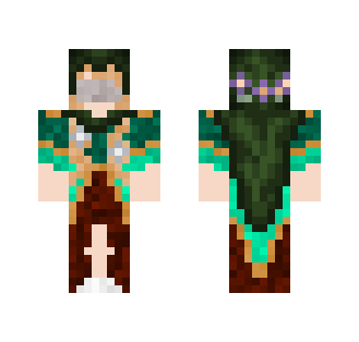 Druid - Crystal the Young Oracle - Female Minecraft Skins - image 2