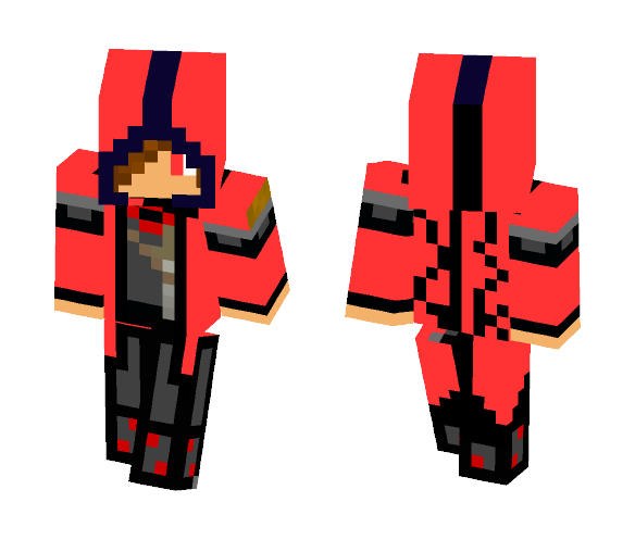 Cool red Wizard - Male Minecraft Skins - image 1