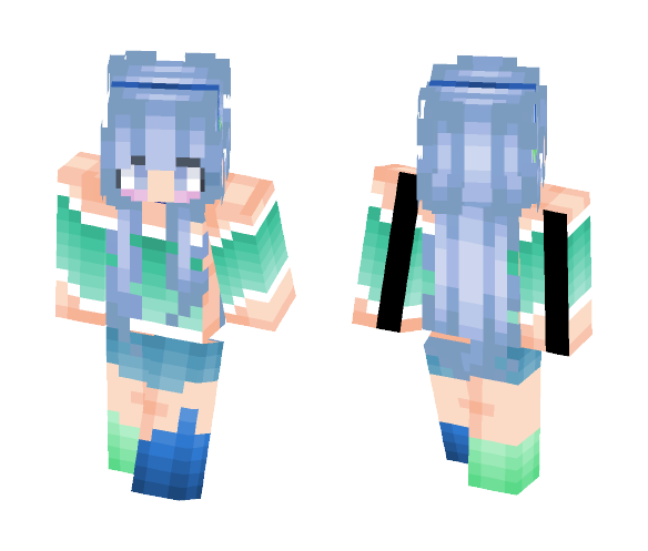 Crystal Clear - Female Minecraft Skins - image 1