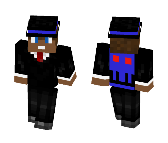 Guy with a hat - Male Minecraft Skins - image 1