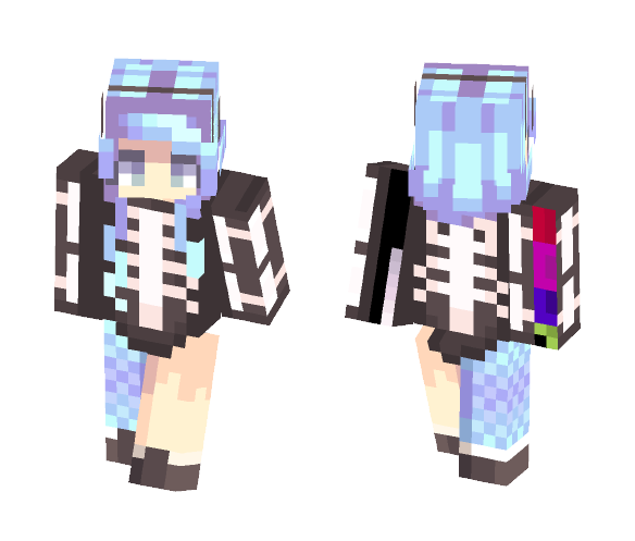 ★ Skelly Heart ☆ - Female Minecraft Skins - image 1