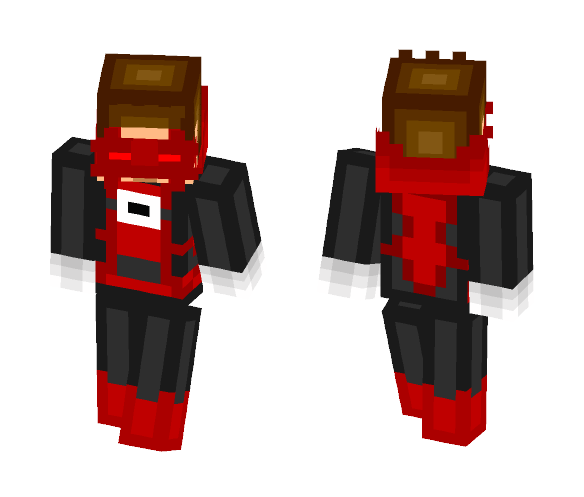 Red Lantern - Male Minecraft Skins - image 1