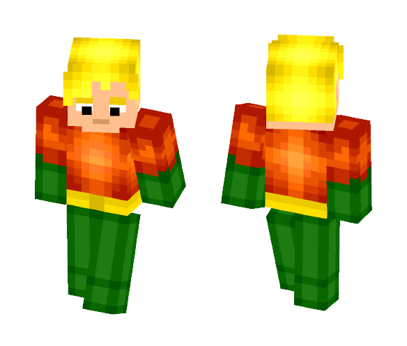 Aqua Man - Male Minecraft Skins - image 1