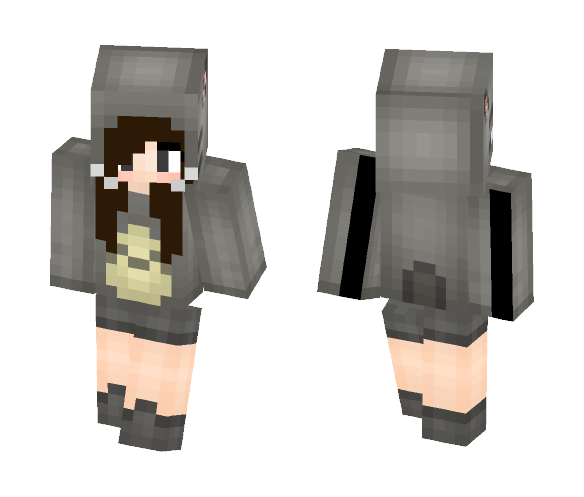 ♥ Totoro Girl ♥ - Girl Minecraft Skins - image 1