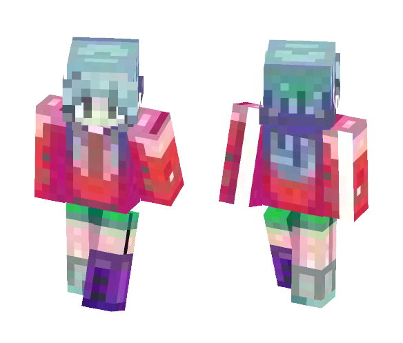 turning to stone - Female Minecraft Skins - image 1