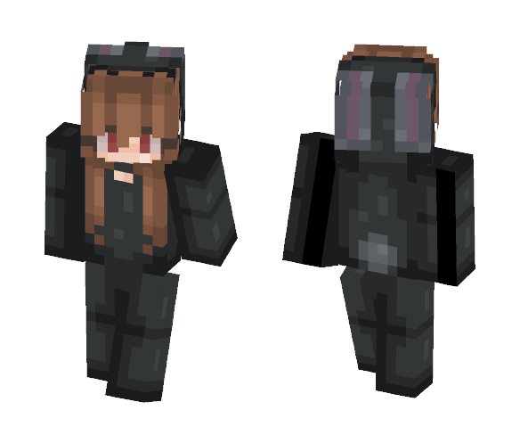 Evil Bunny Onsie *CUTE* - Female Minecraft Skins - image 1
