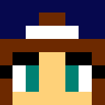 Blue Hat girl - Girl Minecraft Skins - image 3