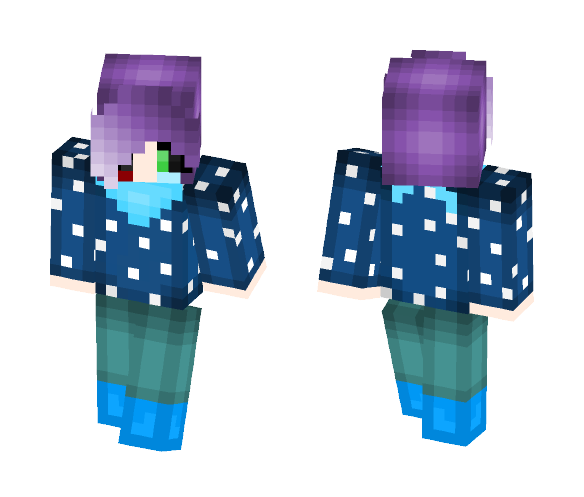 Lilly Buttontale Sans - Female Minecraft Skins - image 1