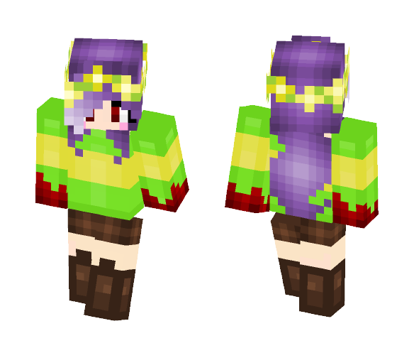 Casket Chara - Female Minecraft Skins - image 1