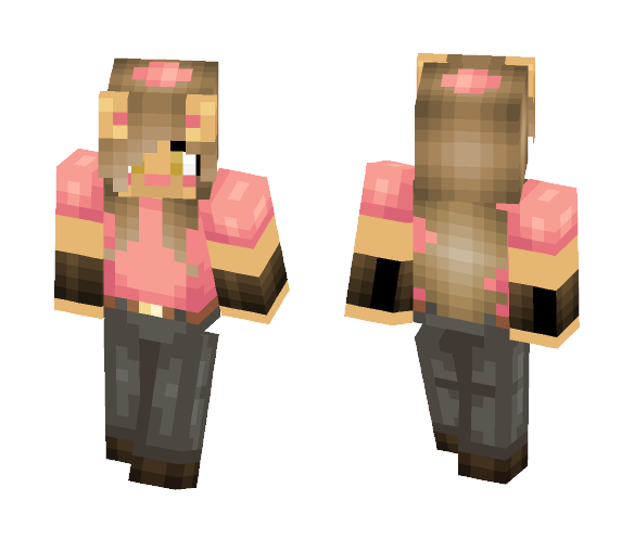 Coco BurgerPants - Female Minecraft Skins - image 1
