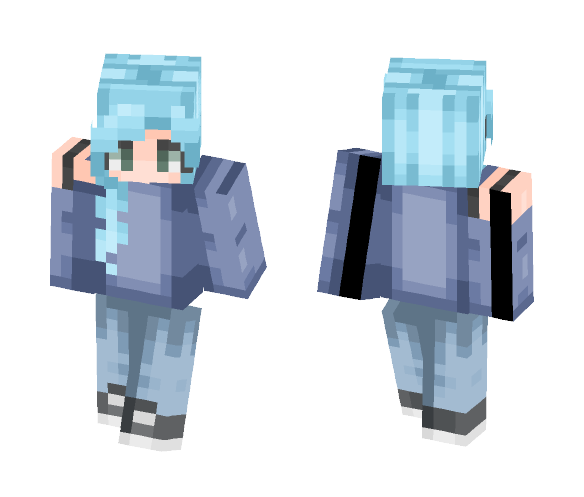 Blue » - Female Minecraft Skins - image 1