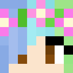 Rainbow gurl - Female Minecraft Skins - image 3