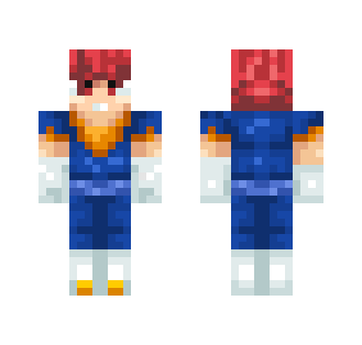 Super Saiyan God Vegito (Fanmade) - Male Minecraft Skins - image 2