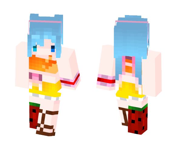 Summer Girl ゞஇ〃 - Girl Minecraft Skins - image 1