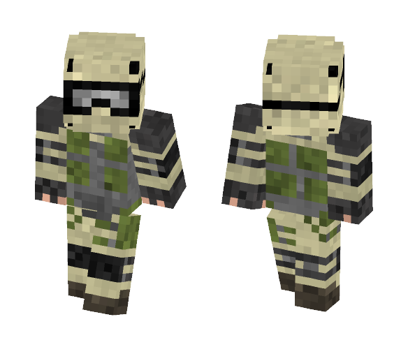 Heavy soldier - Male Minecraft Skins - image 1