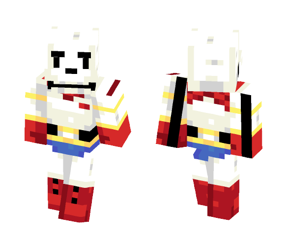 Papyrus (Undertale) - Male Minecraft Skins - image 1