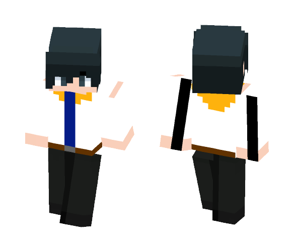 [Kid] Gray FullBuster - Male Minecraft Skins - image 1