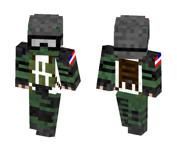 American Soldier - Male Minecraft Skins - image 1