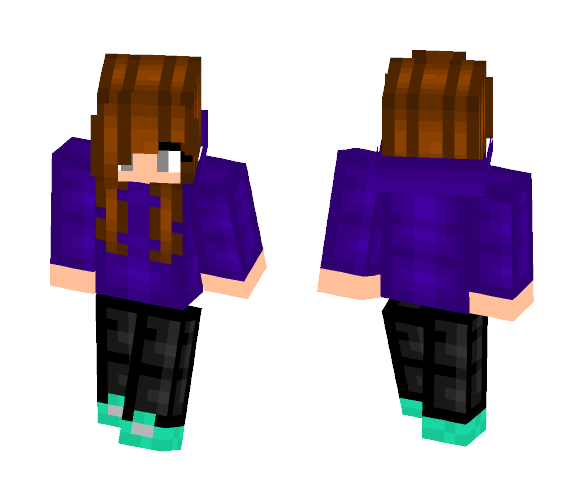 Me in a new texture - Female Minecraft Skins - image 1