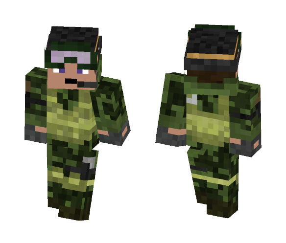 Military guy edit - Male Minecraft Skins - image 1