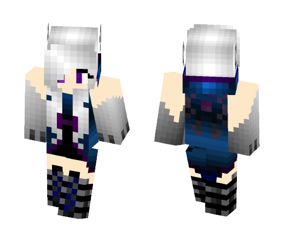 Ahivra [Elysium Character] - Female Minecraft Skins - image 1