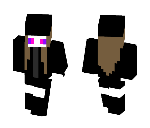 andrea the enderman skin - Female Minecraft Skins - image 1