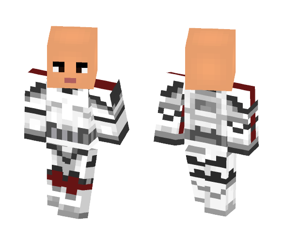 CloneTrooper Jek without helmet - Male Minecraft Skins - image 1