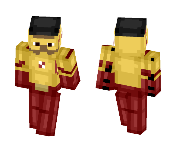 Wally West CW - Male Minecraft Skins - image 1
