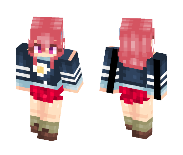 Chitose Katsuma - Girlish Number - Female Minecraft Skins - image 1