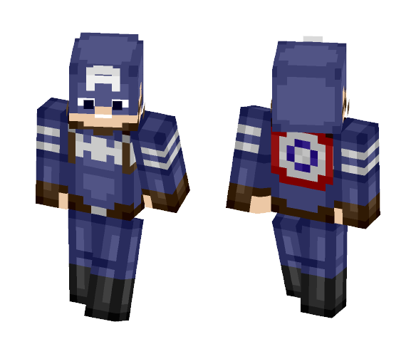 Captain America (TWS) - Comics Minecraft Skins - image 1