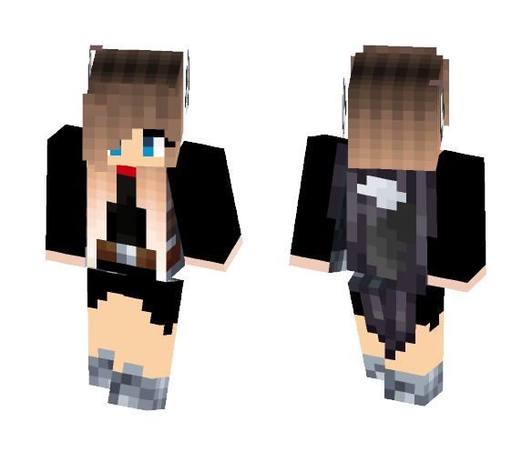 Fox gal - Female Minecraft Skins - image 1