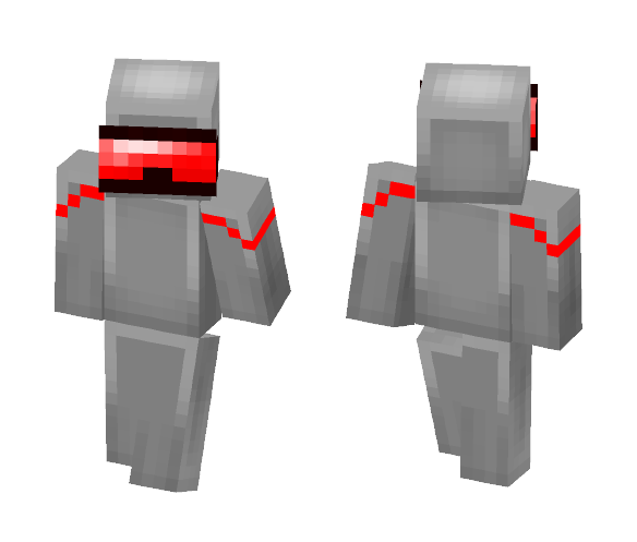 Robot with visor - Interchangeable Minecraft Skins - image 1