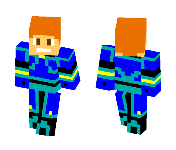 Lasercorn Shield of Infinity - Male Minecraft Skins - image 1