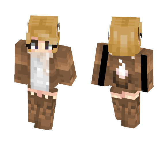 Eevee Girl - Girl Minecraft Skins - image 1