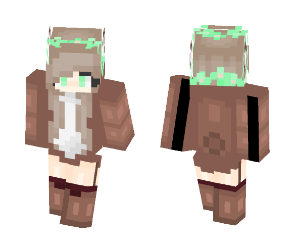 Teddy Bear - OC - Female Minecraft Skins - image 1