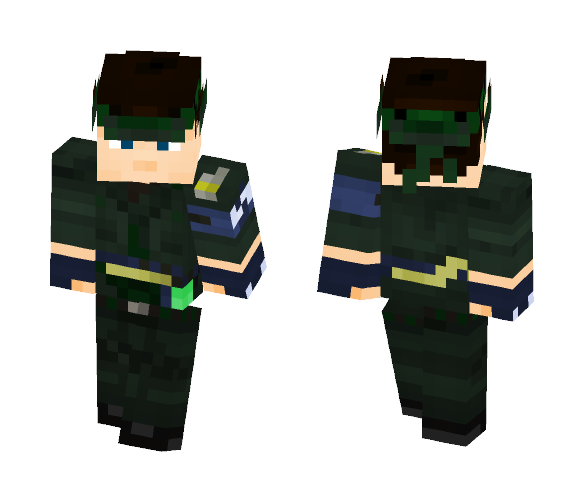 Metal Gear 2 - Solid Snake - Male Minecraft Skins - image 1
