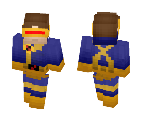 Cyclops [X-Men] - Male Minecraft Skins - image 1