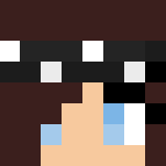 Girl with brown hair - Color Haired Girls Minecraft Skins - image 3