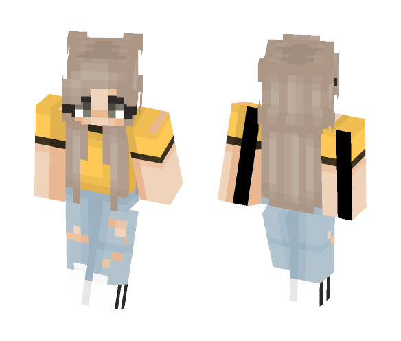 - Female Minecraft Skins - image 1. Download Free bee ?? 