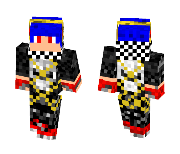 Chained Skull Shirt Gamer - Male Minecraft Skins - image 1