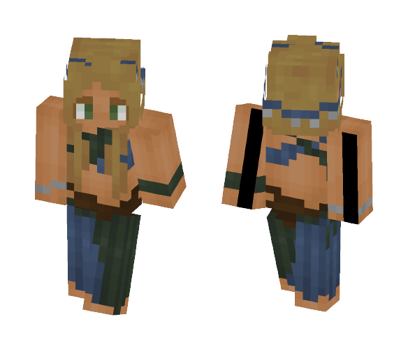 ⊰ Tanned Belly Dancer ⊱ - Female Minecraft Skins - image 1